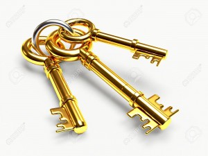 51058945-set-of-golden-keys-on-the-ring-isolated-on-white-background